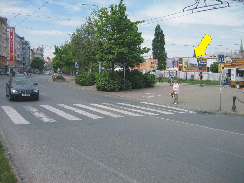 1741186 Billboard, Plzeň - centum (Americká)