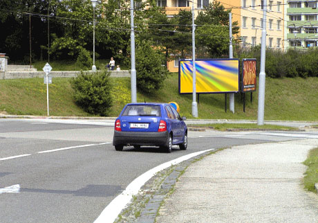 711391 Billboard, Brno - Kohoutovice (Libušina třída X Voříškova      )