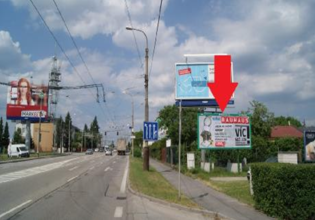 1261127 Billboard, České Budějovice (E 55, Pražská)