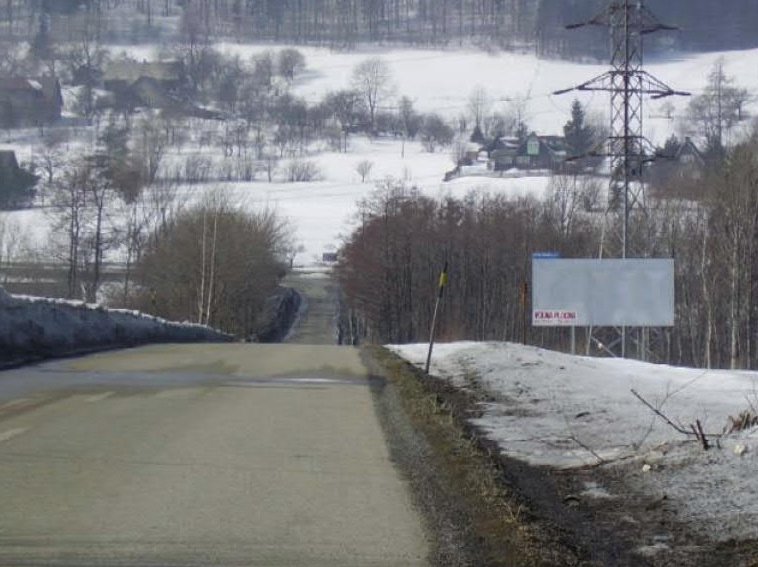 1181002 Billboard, Frenštát p.R. (I/58 směr Rožnov p.R. Trojanovice)