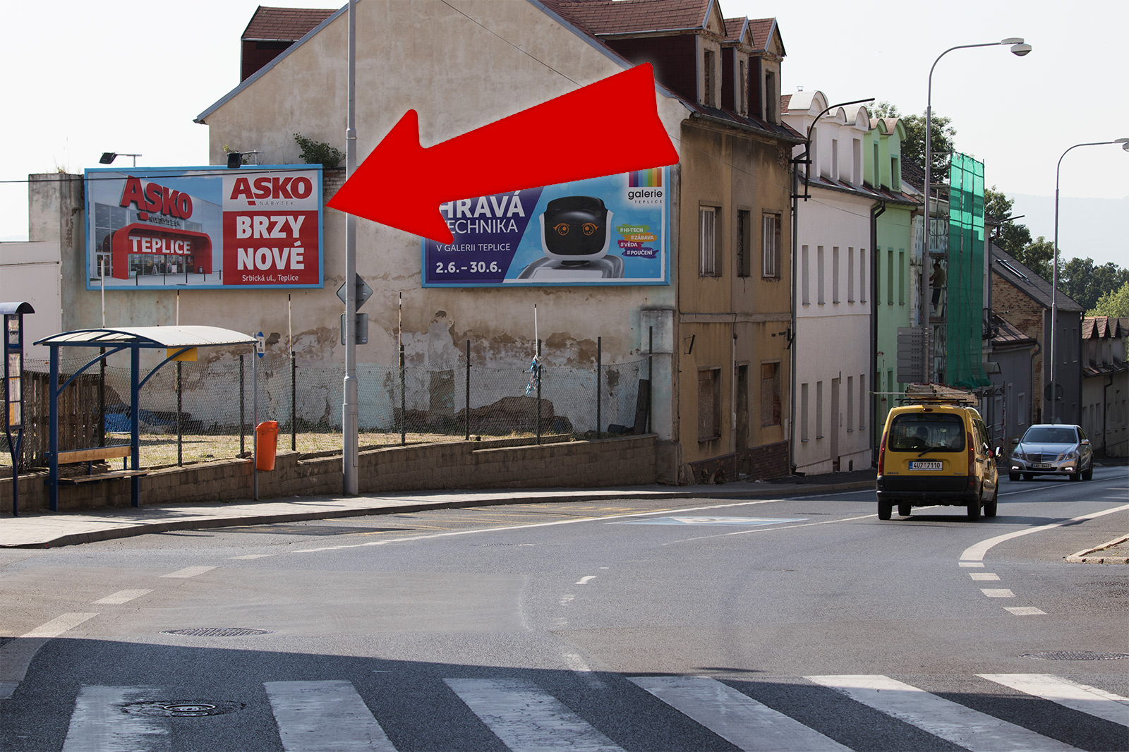 1291061 Billboard, Teplice (Ruská)