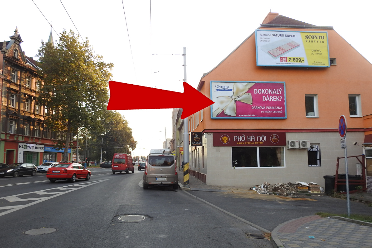 451029 Billboard, Teplice (Masarykova u McD)