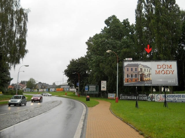 621006 Billboard, Humpolec - výjezd (Okružní)