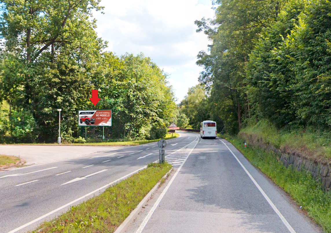 501020 Billboard, Semily - Za vrchem (Bořkovská)