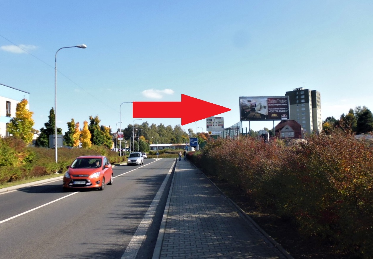 481023 Billboard, Jablonec nad Nisou (Harrachovská/Riegrova )