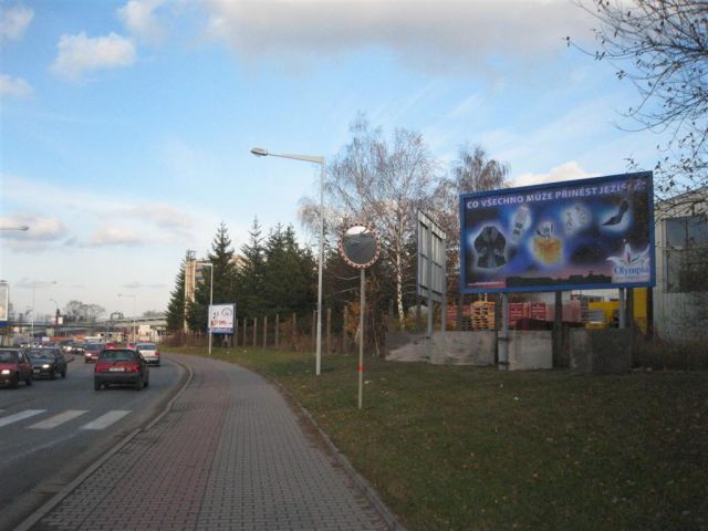 331021 Billboard, Plzeň (Borská ul)