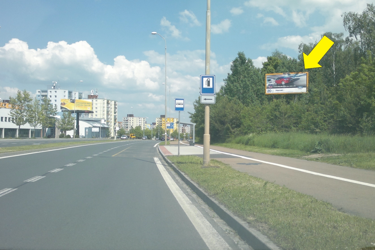 1741183 Billboard, Plzeň - Košutka (Studentská)