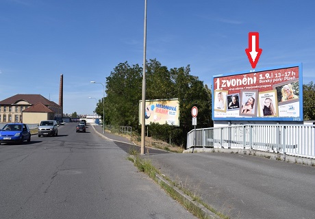 1741139 Billboard, Plzeň - Karlov (Břeňkova)