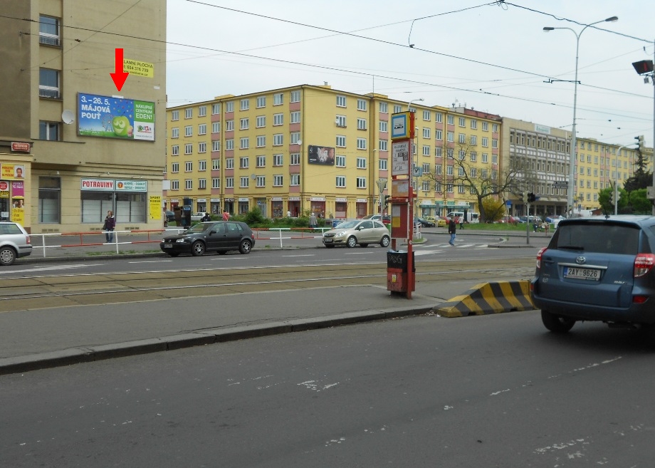 1091803 Billboard, Praha 10 (Kubánské náměstí 1/V Olšinách )