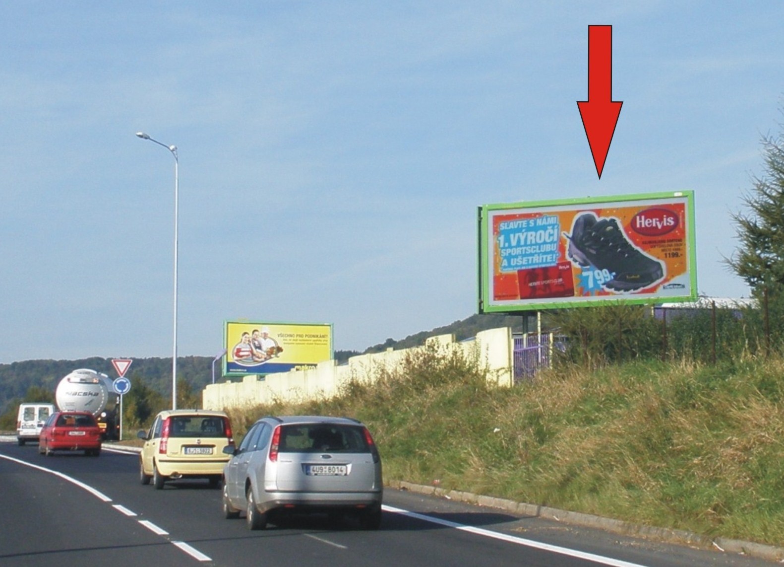 1701063 Billboard, Ústí nad Labem (II/528 Petrovická)