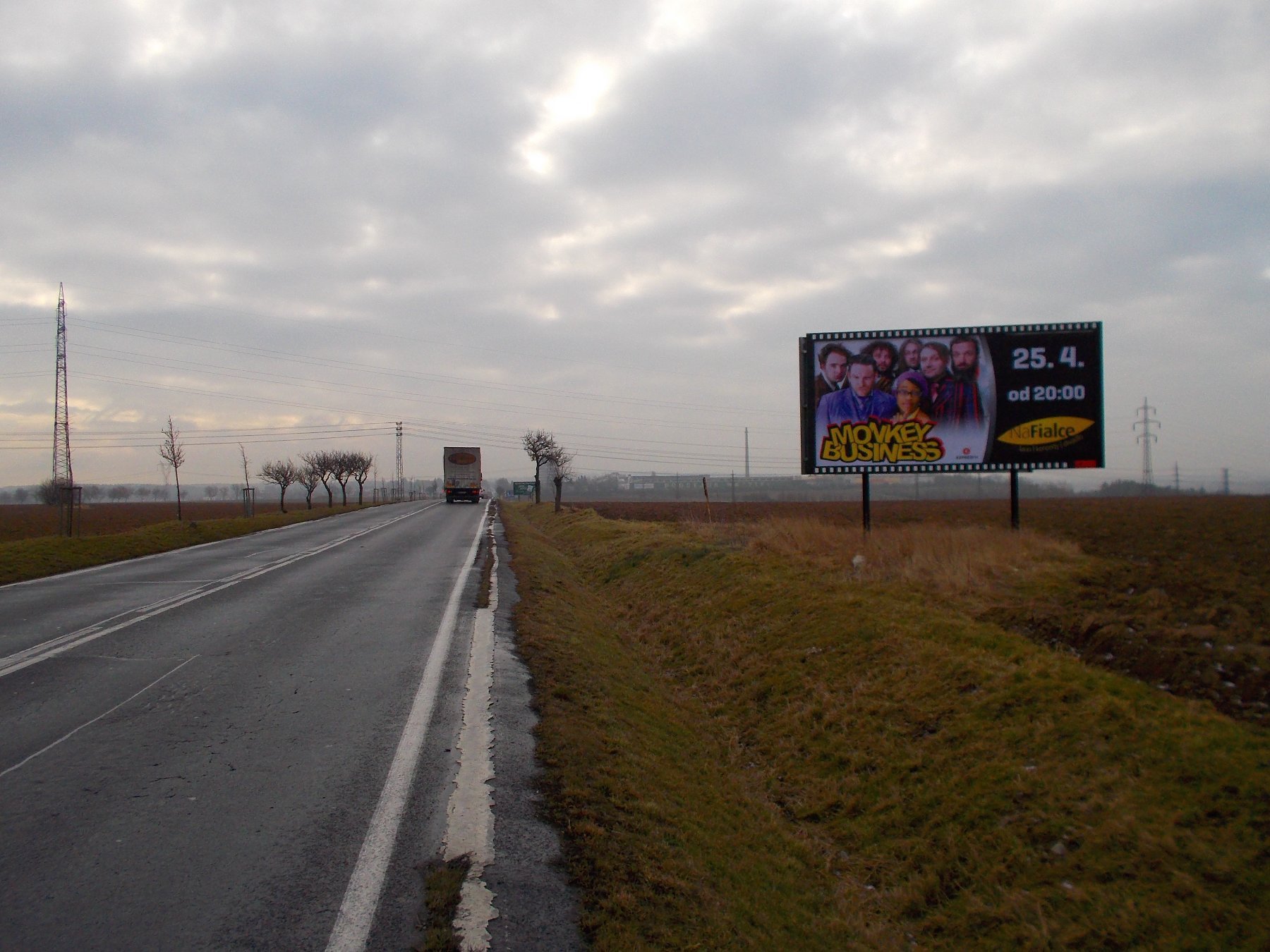 101217 Billboard, Praha 10 - Kolovraty (Přátelství / Černokostelecká)