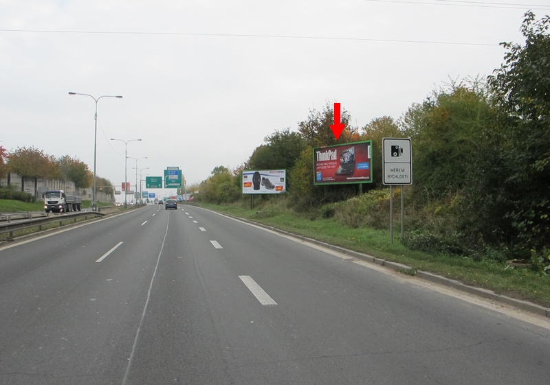 1091392 Billboard, Praha 09 (Liberecká/sjezd z Levínská  )