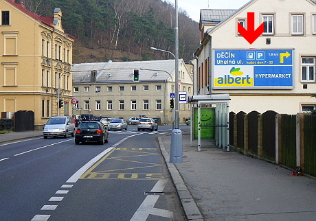 401007 Billboard, Děčín (Teplická/Vojanova, sm. centrum )