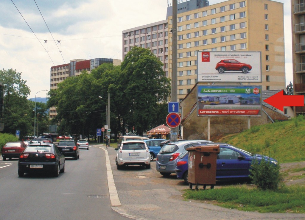 1701050 Billboard, Ústí nad Labem (Klíšská)