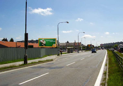 1431134 Billboard, Olomouc - Povel (ul. Velkomoravská, vlevo)