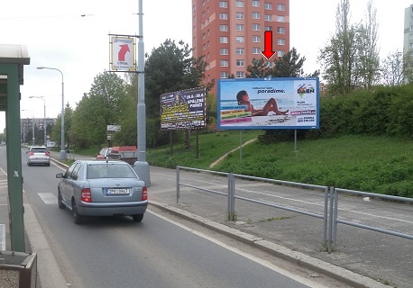 331354 Billboard, Plzeň - Skvrňany (Vejprnická ul.)