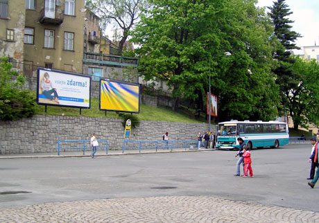 481032 Billboard, Jablonec nad Nisou (Lipanská, areál autobusového nádraží  )