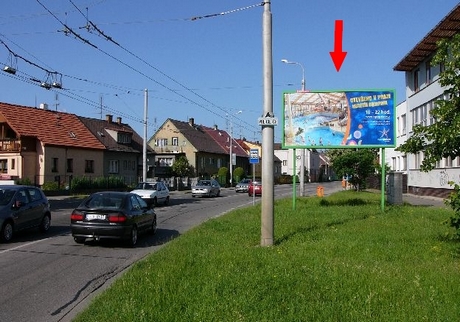 1261043 Billboard, České Budějovice (O. Nedbala / E.Rošického   )