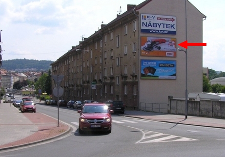 1241003 Billboard, Písek (Dvořákova 336 / Pražská  )