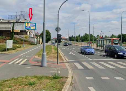 1741214 Billboard, Plzeň (Lidická)