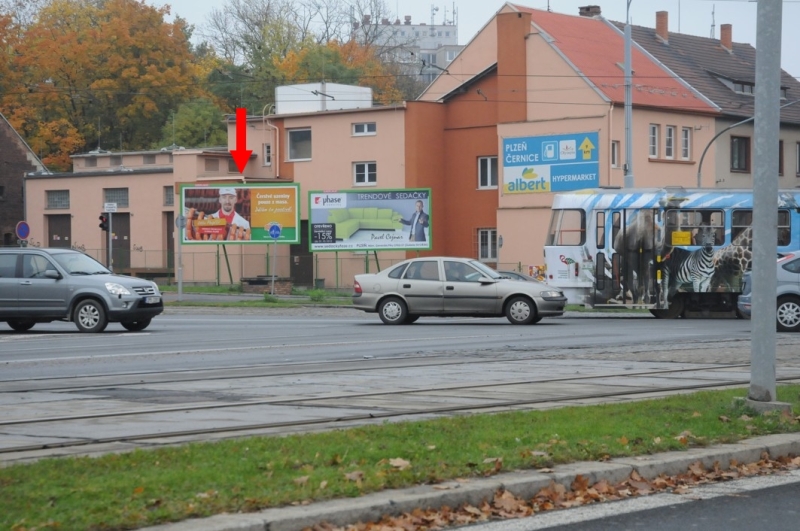 1741055 Billboard, Plzeň (Karlovarská-Lidická       )