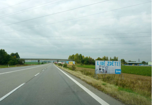 1431155 Billboard, Velká Bystřice - směr Olomouc (II/635 příjezd od Ostravy, vpravo)