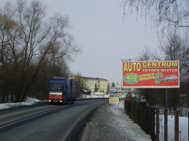 1081021 Billboard, Ostrava, okolí (silnice I/58 hl.tah z Příbora do Ostravy k Mošnov)