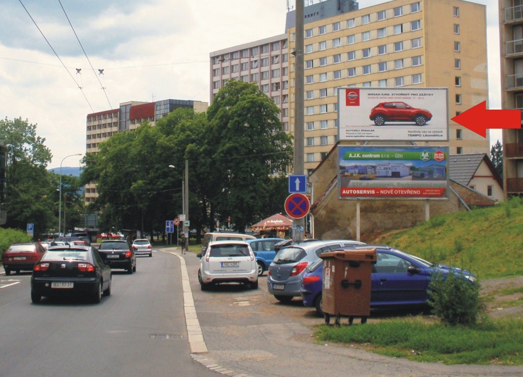 1701049 Billboard, Ústí nad Labem (Klíšská)