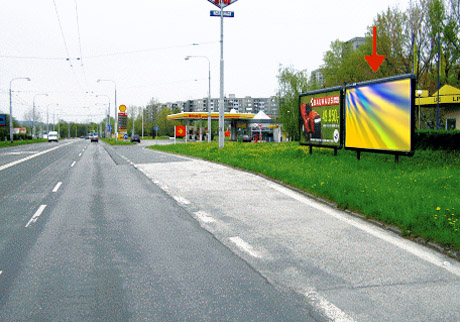 871307 Billboard, Ostrava - Moravská Ostrava    (Novinářská      )