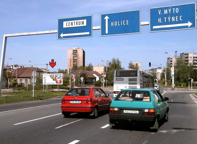 571063 Billboard, Pardubice - Bílé předměstí (Dašická x Na Drážce)