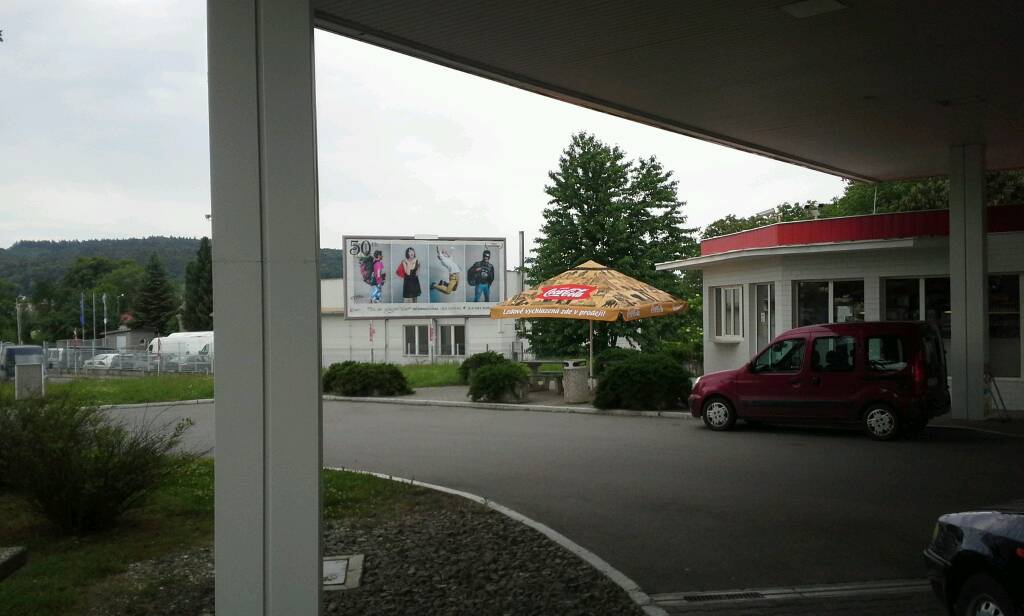 1751007 Billboard, Kroměříž  (II/367-čerp.st.BENZINA      )