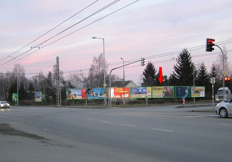 1261074 Billboard, České Budějovice (Pražská / Okružní        )