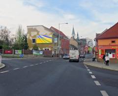 1091879 Billboard, Praha 18 - Čakovice  (Cukrovarská X Nám. Jiřího Bera )