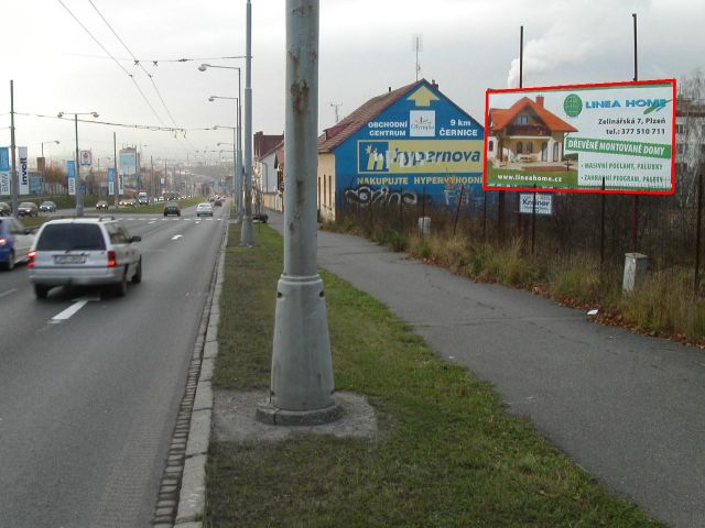 331085 Billboard, Plzeň (Rokycanská)