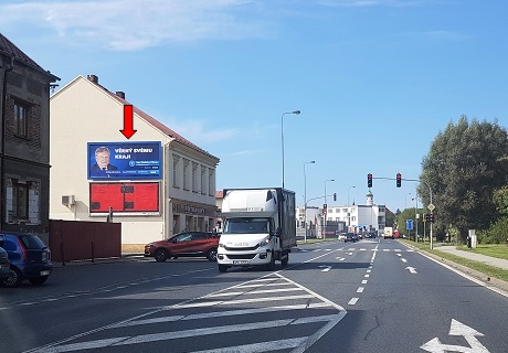 1501015 Billboard, Domažlice (Masarykova)